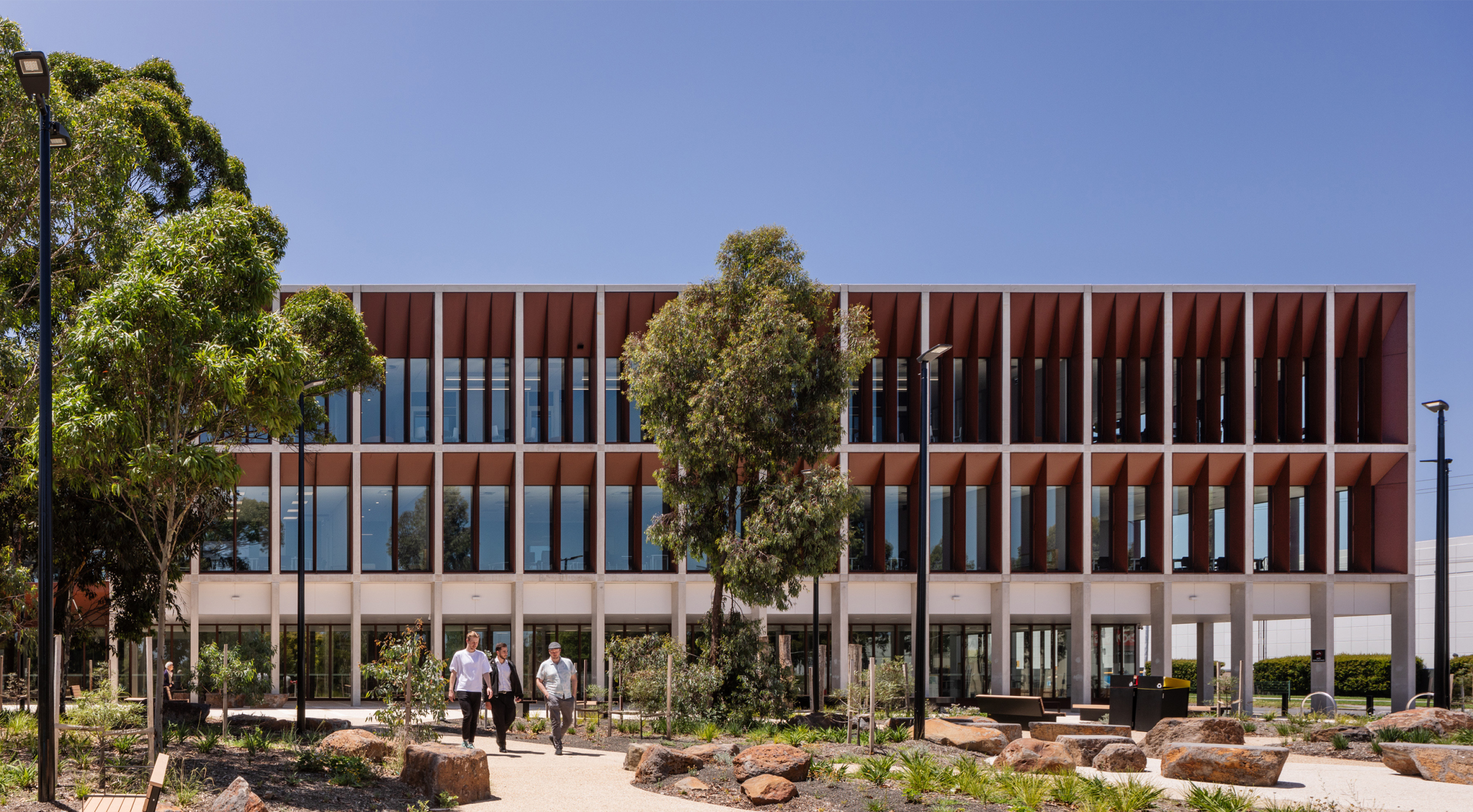 Modern multi-storey commercial building